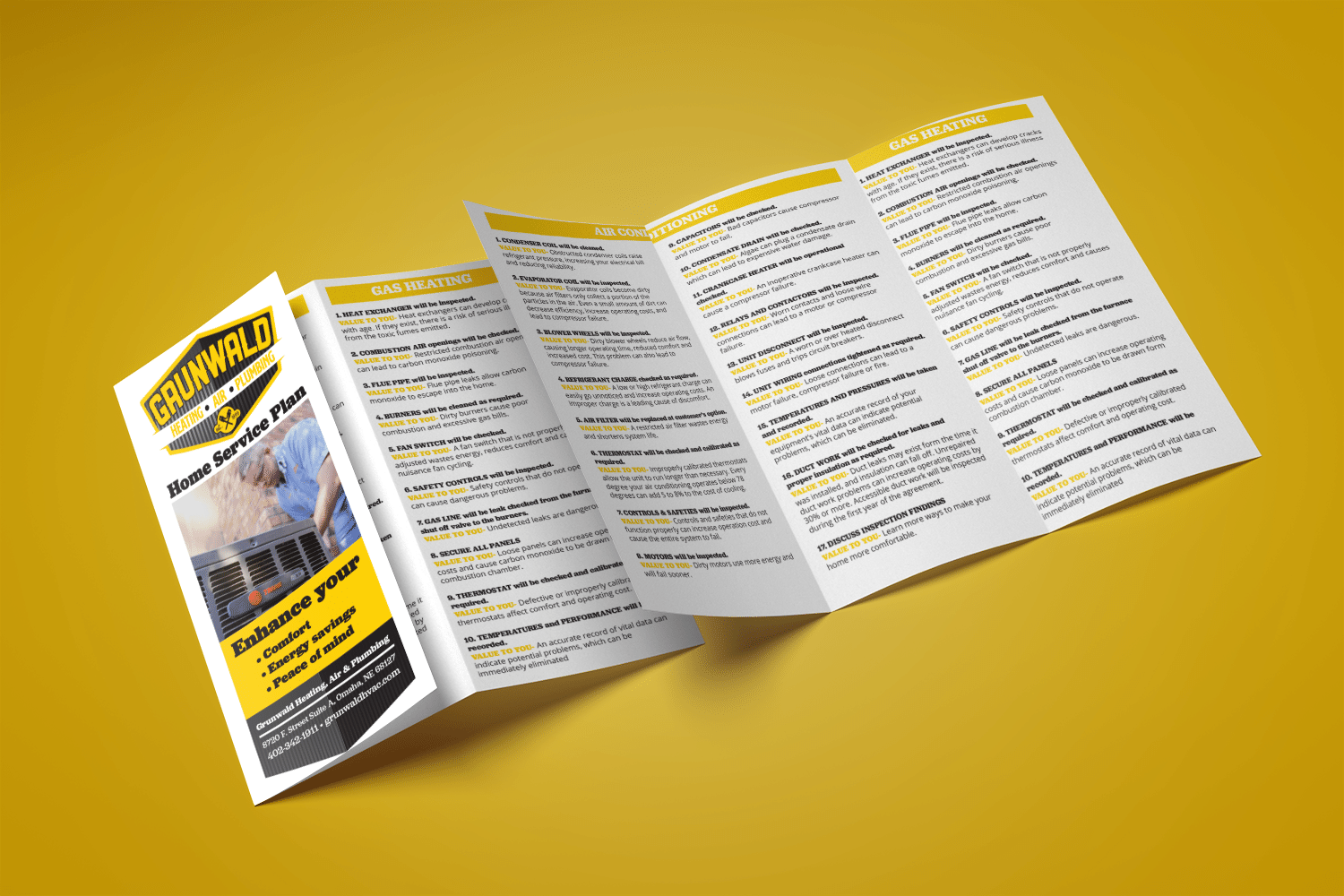 Grunwald trifold brochure